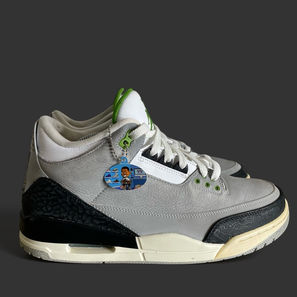 Nike Air Jordan 3 Retro Chlorophyll Men’s Size 10.5 136064-006